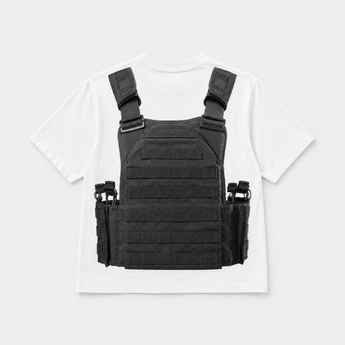 (Special Edition) Lael Tactical Vest - Graphic tee