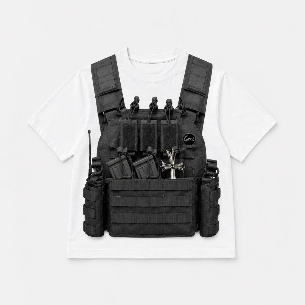 (Special Edition) Lael Tactical Vest - Graphic tee