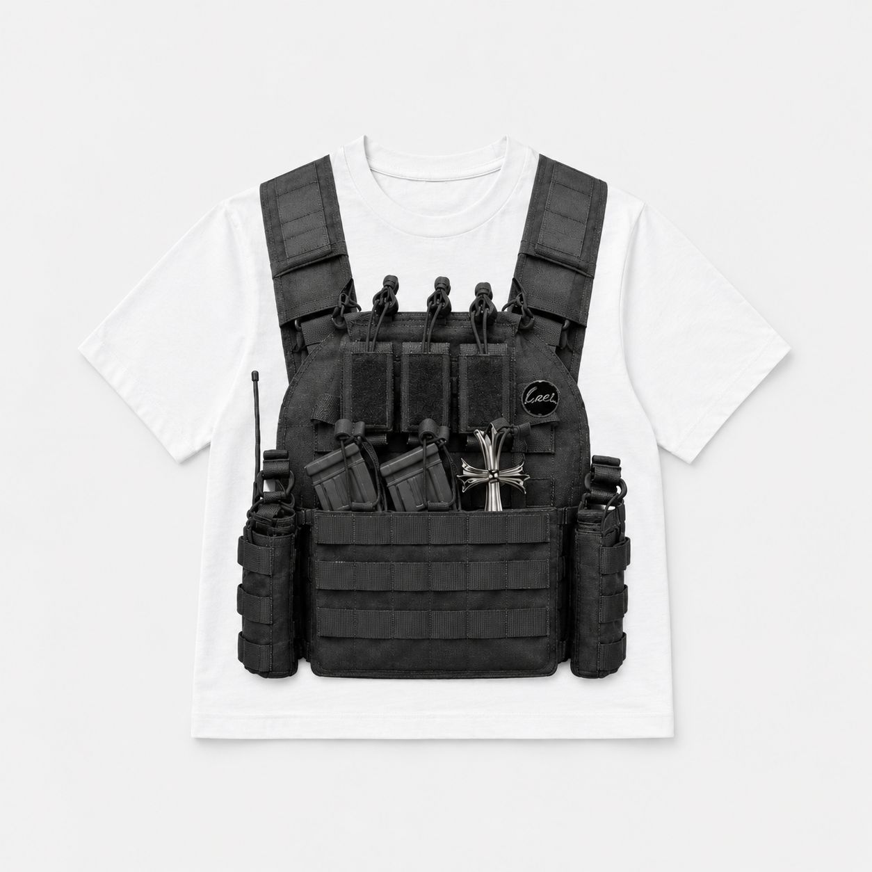 (Special Edition) Lael Tactical Vest - Graphic tee